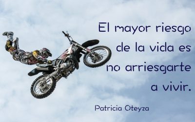 Juega fuerte y atrévete a fracasar.